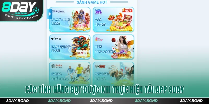 Cách Tải App 8day Nhanh Và An Toàn Cho Ios Lẫn Android 6 Các tính năng đạt được khi thực hiện tải app 8Day