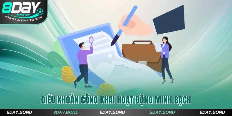 Sáng Tỏ Chơi 8Day Có Bị Bắt Không? Lưu Ý Cá Cược An Toàn 7 Điều khoản công khai hoạt động rõ ràng
